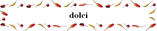 dolci